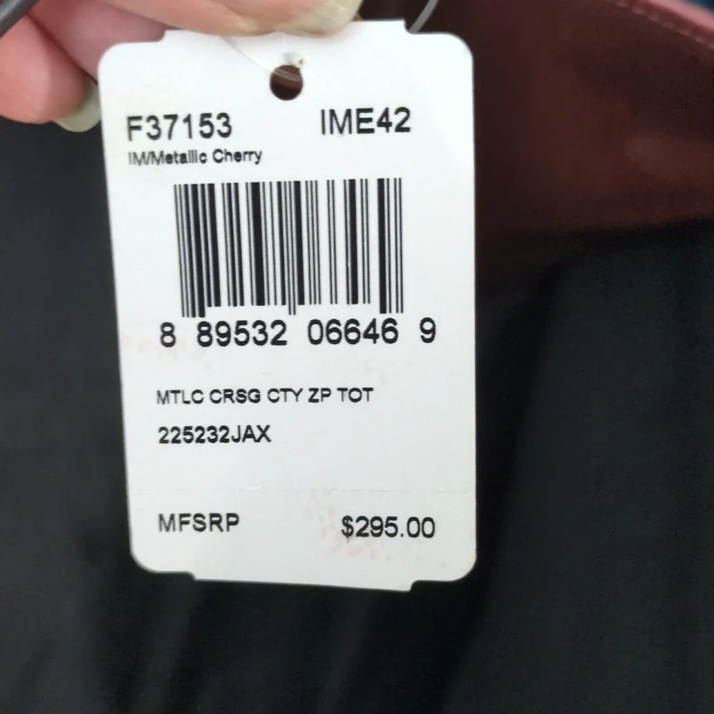 Coach City Zip Tote Bag in Dark Cherry​